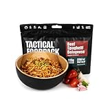 Tactical Foodpack Spaghetti Bolognese - Gefriergetrocknete Mahlzeiten I zum Verzehr bereit I MRE I...