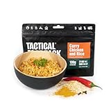 Tactical Foodpack Reiscurry mit Hähnchen - Gefriergetrocknete Mahlzeiten I zum Verzehr bereit I MRE...