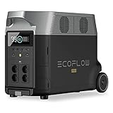 EF ECOFLOW DELTA Pro tragbare Powerstation 3600Wh, Solar Generator LiFePO4-Batterie mit 3600W AC...