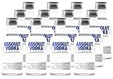 Absolut Vodka Original Miniatur 12er Pack – Der schwedische Klassiker in 12 kleinen Flaschen –...