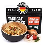Tactical Foodpack Reigericht mit Hähnchen - Gefriergetrocknete Mahlzeiten I zum Verzehr bereit I...